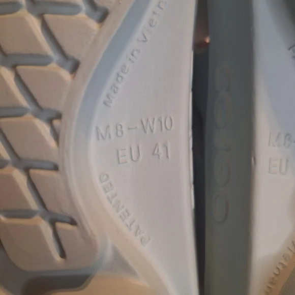 OOFOS Blue Flip Flops Thong Women's Sandals. Size 10 - Picture 7 of 11